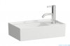 Laufen Kartell umywalka ścienna z ukrytym liniowym odpływem 46x28cm biały mat H8153347571111